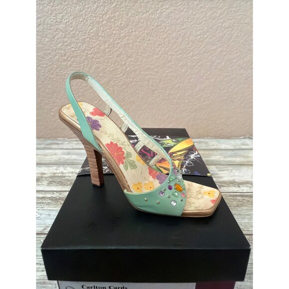 Just The Right Shoe Raine Carlton Cards Intrigue 2006 Mini Shoe Figurine NEW - Picture 6 of 13